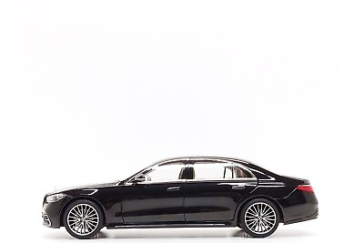 #ad Norev 1:18 Mercedes Benz S Class AMG Line W223 in Obsidian Black