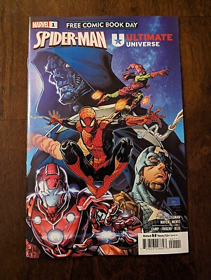 #ad ULTIMATE UNIVERSE SPIDER MAN #1 FREE COMIC BOOK DAY 2024 NM NM NO STAMP