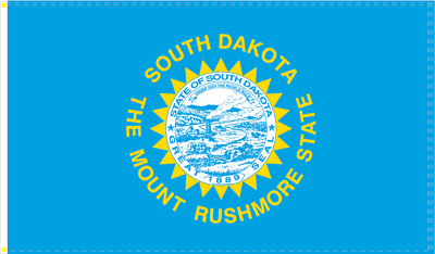 #ad South Dakota State Flag 2 X 3 FEET U.S.A 2#x27; X 3#x27;
