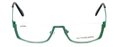 #ad Eyefunc Designer Reading Glasses 505 72 in Green 51mm