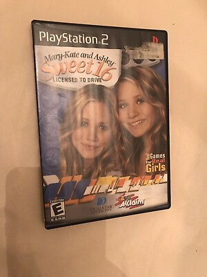 #ad Mary Kate and Ashley Sweet 16 Licensed to Drive PlayStation 2 PS2 Video Game