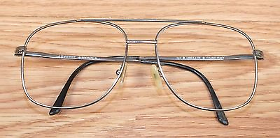 #ad Eyetel Bronze 145 58□16 Linea Lite Metal Eyeglass Full Frames *Made In Italy*