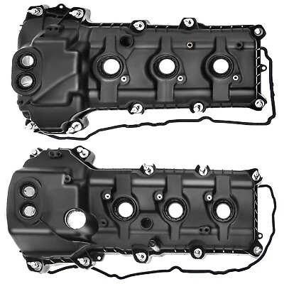 #ad Engine Valve Cover Left amp; Right for Ford Explorer F 150 Taurus 3.5L 3.7L DOHC
