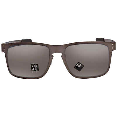 #ad Oakley Holbrook Metal Prizm Black Polarized Square Men#x27;s Sunglasses OO4123