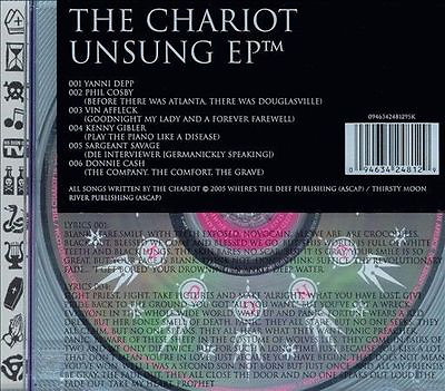 #ad Unsung EP EP by The Chariot CD Dec 2005 Solid State