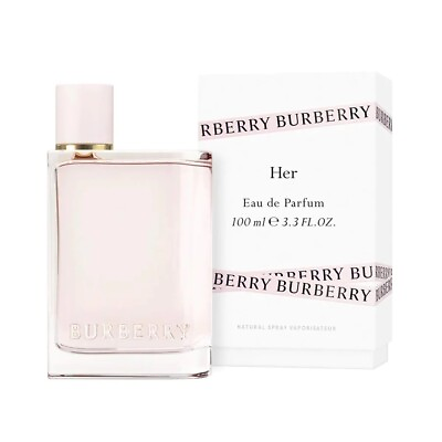 #ad Burberry Her Eau De Parfum EDP Perfume Natural Spray for Women 100 ml 3.3 oz
