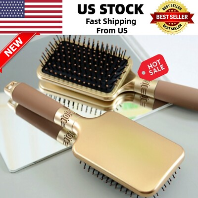 #ad HairBrushes for Women Men Paddle Hair Brush for All Hair Type No More Tangle