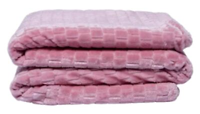 #ad Family Textured Luxury Sherpa Pet Blanket 50quot; x 60quot;