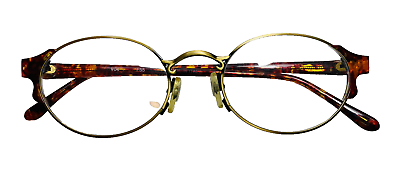 #ad Eight Below Zero Women#x27;s Eyeglasses Frames Metal Rims Plastic Temple Made Italy