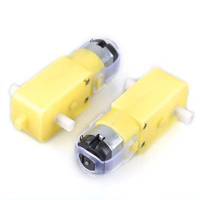 #ad 1Pcs 1:48 Plastic DC Drive Gear Motor Gearbox for Arduino Chassis Smart Car $3.29
