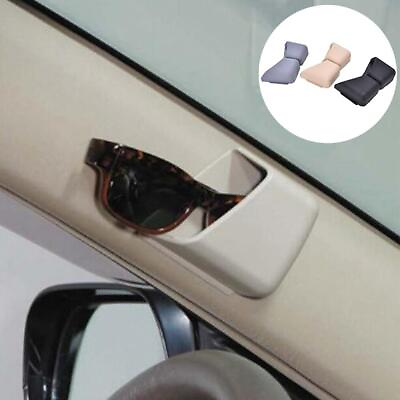 #ad 2PCS Car Auto Sunglasses Organizer Phone Eyeglasses Box Holder Pocket Universal