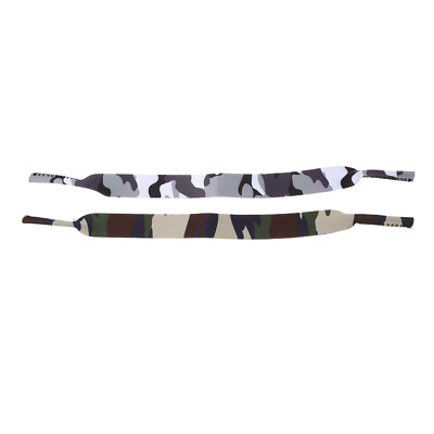 #ad 2 PCS Camouflage Glasses Rope Eyewear Retainer Strap Lanyard Mask