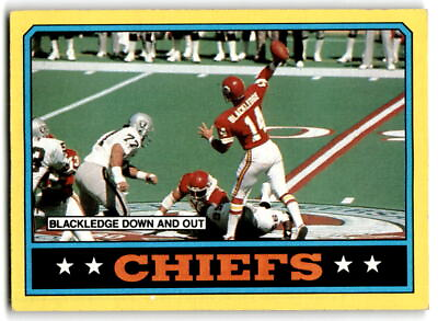 #ad 1986 Topps #303 Chiefs Team Leaders TL