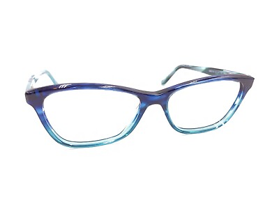 #ad Maui Jim MJO 2114 57A Blue Turquoise Pearl Eyeglasses Frames 53 16 135 Italy