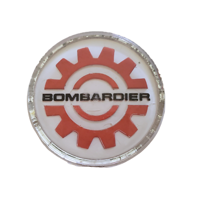 #ad Vintage Ski Doo Bombardier Snowmobile Emblem Badge TNT Nordic Olympic Blizzard