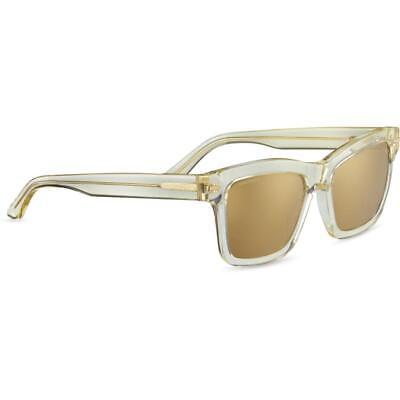 #ad Serengeti Winona Sunglasses Champagne Translucide Mineral Polarized Drivers Gold $133.00