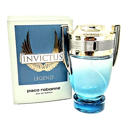 #ad Paco Rabanne Invictus Legend 3.4 oz Men#x27;s EDP Spray Athletic Spirit New Box