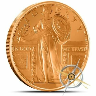 #ad 1 oz Copper Round Factory 2nd $2.00