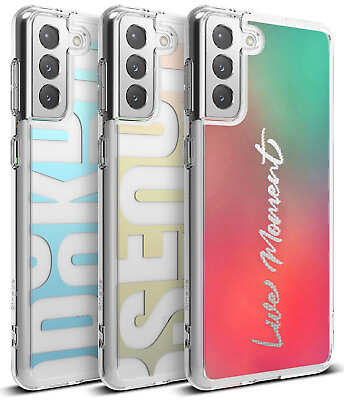#ad For Samsung Galaxy S21 S21 Plus S21 Ultra Case Ringke Fusion Design Cover