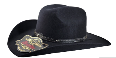 #ad Black Western Cowboy Hat Vaquero The Old Beristain Luxury Style Small Kids Size