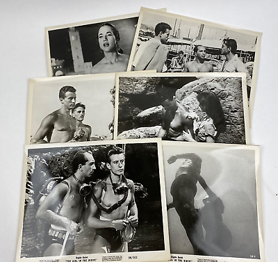 #ad Vintage Photos Lot Movie Stills The Girl In The Bikini 1958 Jean Francois Calve