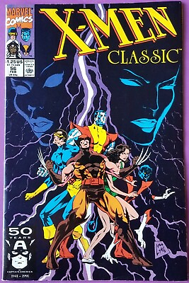 #ad X Men Classic Vol. 1 No. 56 Marvel Comics Group Free Shipping