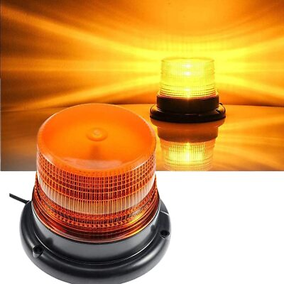 #ad Car Truck SUV 48 LED Amber Emergency Strobe Light Warning Lights with Magnetic $15.74