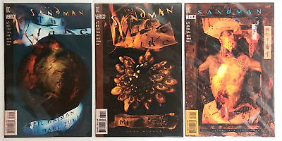 #ad Lot 3 Sandman #71 72 74 VF NM Penultimate Issue Neil Gaiman DC Comics 1995