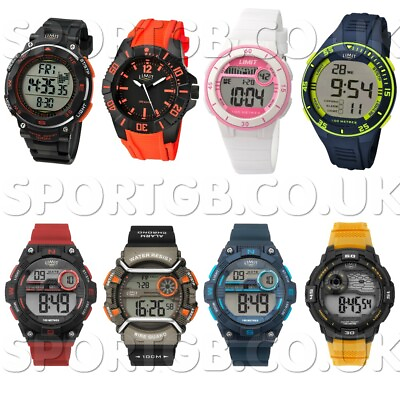 #ad LIMIT WATCHES SPORTS WATERPROOF RUBBER STRAP WATCH DIGITAL ANALOGUE MENS LADIES