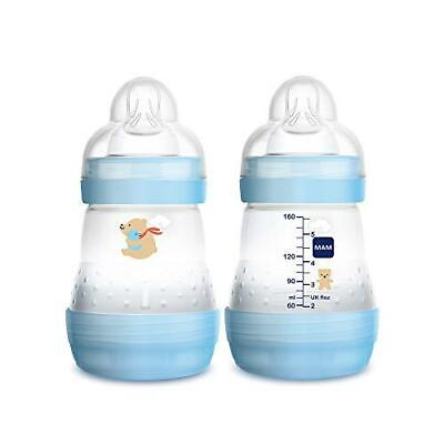 #ad MAM Easy Start Anti Colic Bottle 5 oz 2 Count Baby Essentials Slow Flow