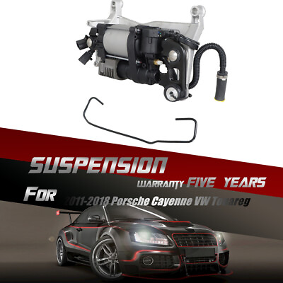 #ad For Porsche Cayenne VW Touareg 2011 2018 Air Suspension Compressor Pump Complete