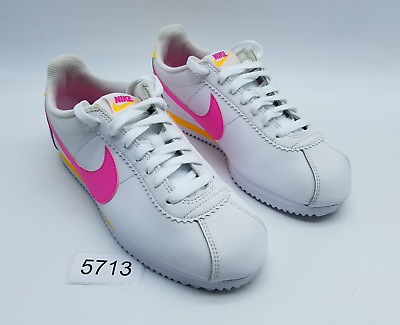 #ad Nike Classic Cortez #x27;Spring Pack Fuchsia#x27; Women#x27;s Size 7.5 Sneakers White