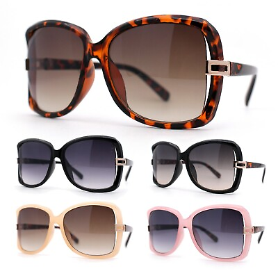 #ad Womens 1990s Oversize Butterfly Designer Sunglasses