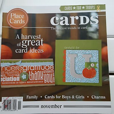 #ad Cards The Hottest Trends in Card Making Book Magazine Nov 2007