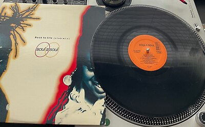#ad Soul II Soul ‎ Back To Life Original 1989 Press 12quot; Vinyl in Picture Cover VG