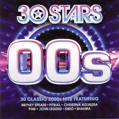 #ad 30 Stars 00s NEW 2 CD 30 Hits Britney Spears Pink The Fray Usher Pitbull