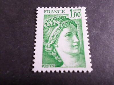 #ad France 1978 Stamp 1973 Type Sabine New