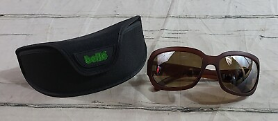 #ad Bollé Sunglasses Womens Brown #x27;Tease#x27; with Case EUC
