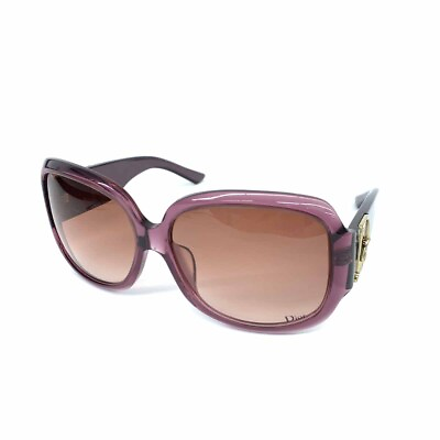 #ad Christian Dior #2 Christian Sunglasses Purple Butterfly Gradient Women#x27;s