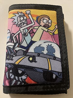 #ad Rick and Morty Tri Fold Wallet Adult Swim 2021
