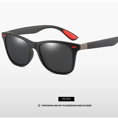 #ad 1pc Brand Polarized Sunglasses New Men Women Square Brand Design Driving Sun