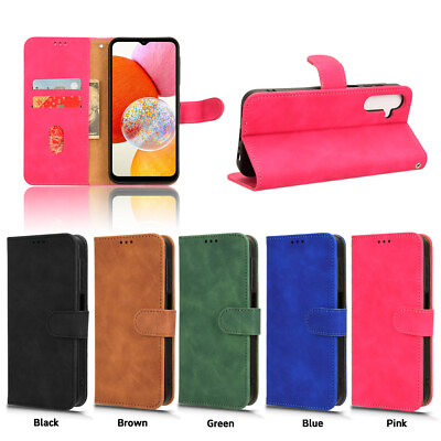 #ad For Samsung A55 A33 A15 A05S A25 A14 Fashion Flip Leather Card Wallet Phone Case