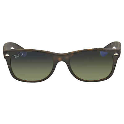 #ad Ray Ban New W r Classic Polarized Blue Green Gradrient Unisex Sunglasses RB2132