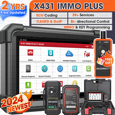 #ad Launch X431 IMMO PLUS PRO 5 Key Programming Tool Full System Diagnostic Scanner