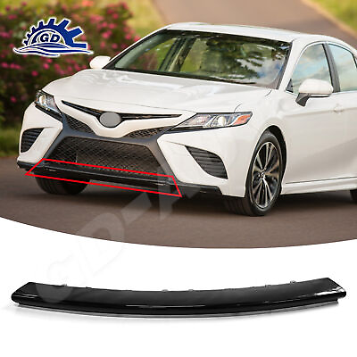 #ad For 2018 2019 2020 Toyota Camry Front Bumper Grille Lower Molding Trim Middle