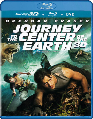 #ad Journey To The Center Of The Earth Blu ray 3D New Blu