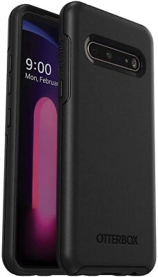 #ad OtterBox SYMMETRY SERIES Case for LG V60 ThinQ 5G ONLY Black Easy Open Box
