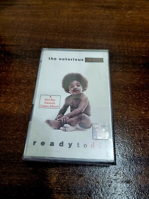 #ad Notorious BIG Ready To Die INDIA SEALED CASSETTE Tape Rare