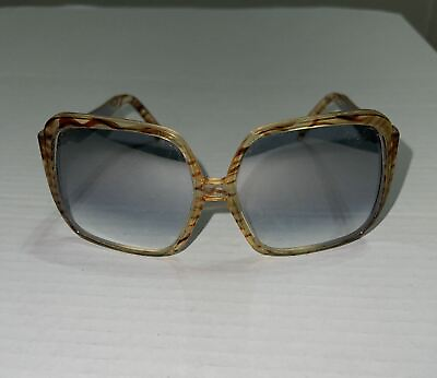 #ad Ettore Bugatti EB 79121 Italy Women’s Sunglasses Rare 60s 70s Vintage