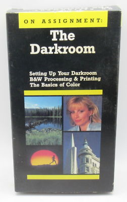 #ad BRIAN RATTY ON ASSIGNMENT: THE DARKROOM INSTRUCTIONAL VHS VIDEO SET UP